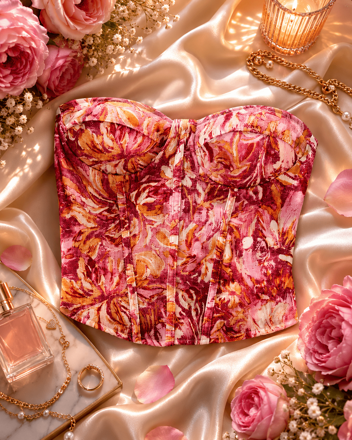Corsetto Rosé Garden - immagine 4