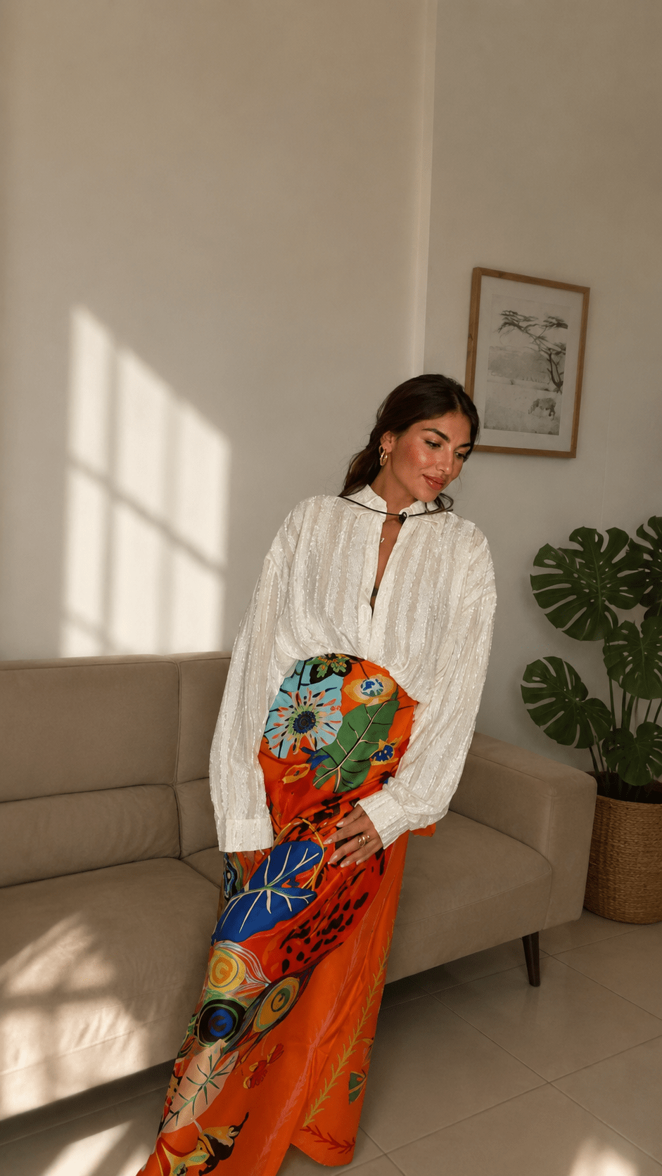 Gonna Pareo Sunset Garden - immagine 3