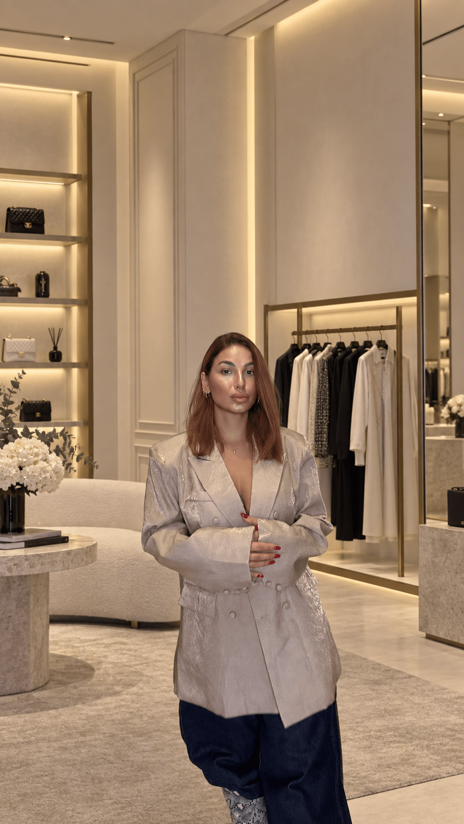 BLAZER LUMIÈRE CHAMPAGNE - immagine 3